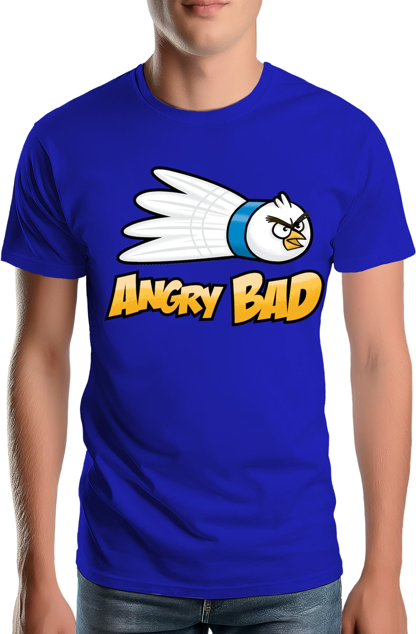 T-Shirt Homme Angry Bad, tout détruire