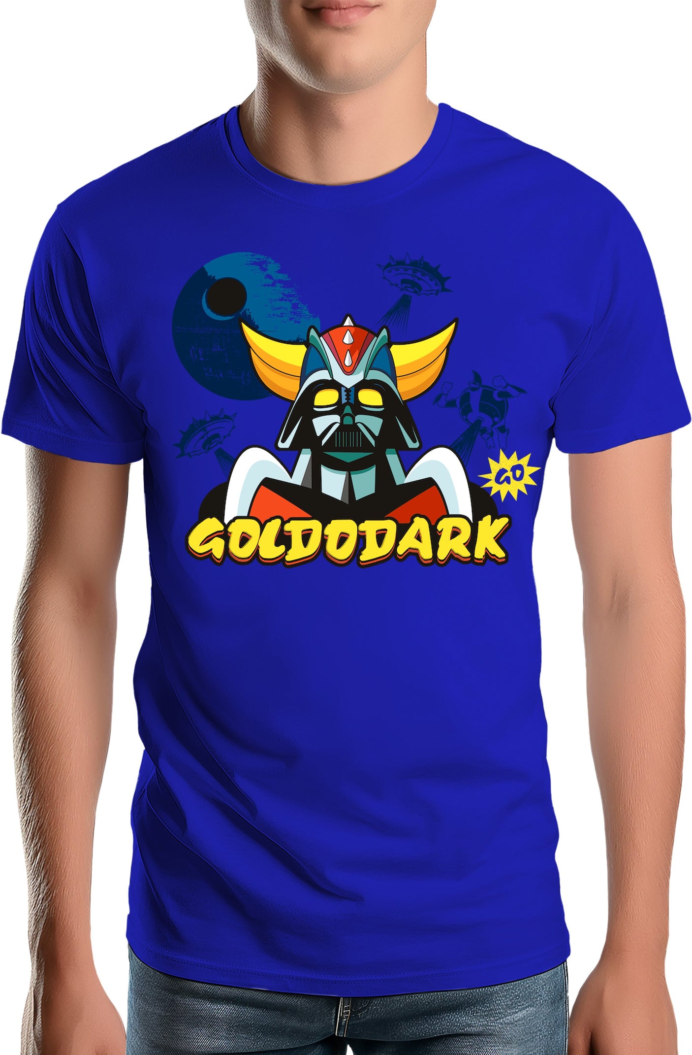 T-Shirt Homme Goldodark le retour de l'astérohache