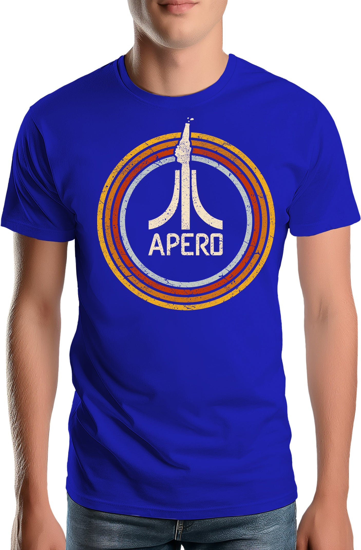 T-Shirt Homme Apéro rétro