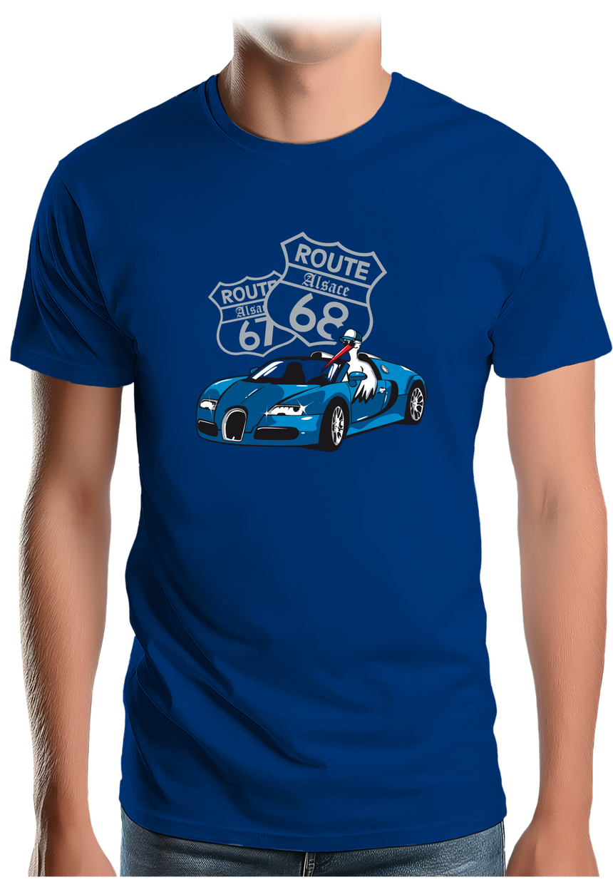 T-Shirt Homme La Route de Molsheim