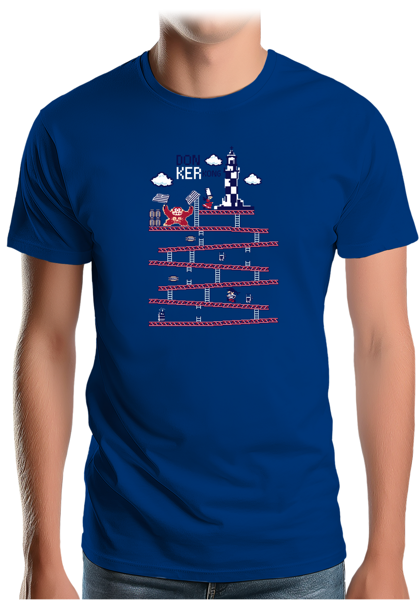 T-Shirt Homme Jeux Donker Kong Breton