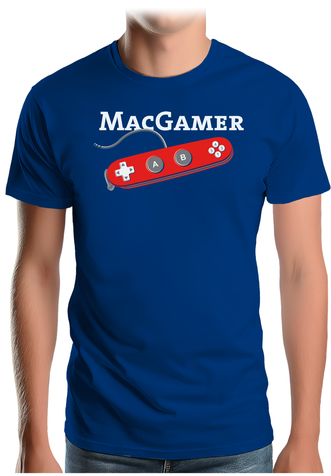 T-Shirt Homme La manette MacGamer