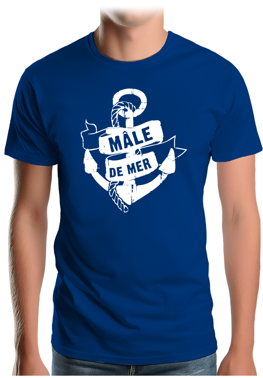 T-Shirt Homme J'ai le mâle de mer