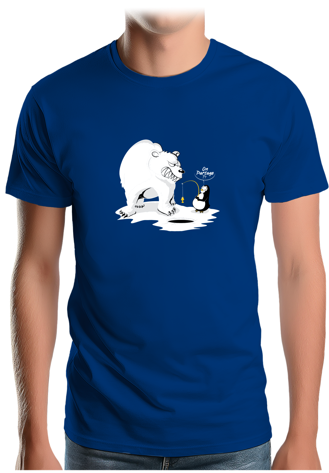 T-Shirt Homme Alors on partage