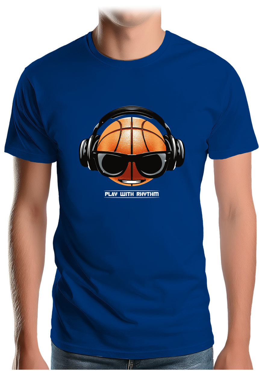T-Shirt Homme Play basket with rhythm