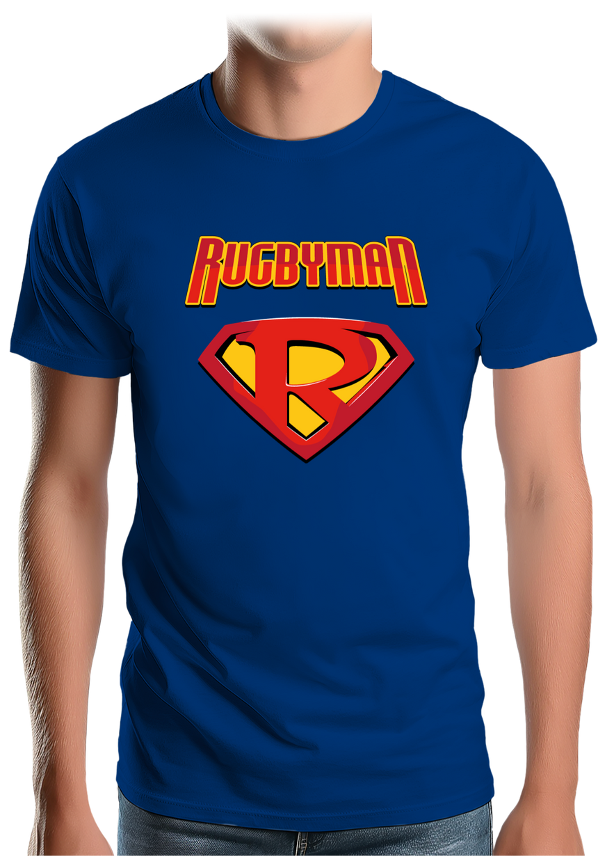 T-Shirt Homme Super Rugbyman
