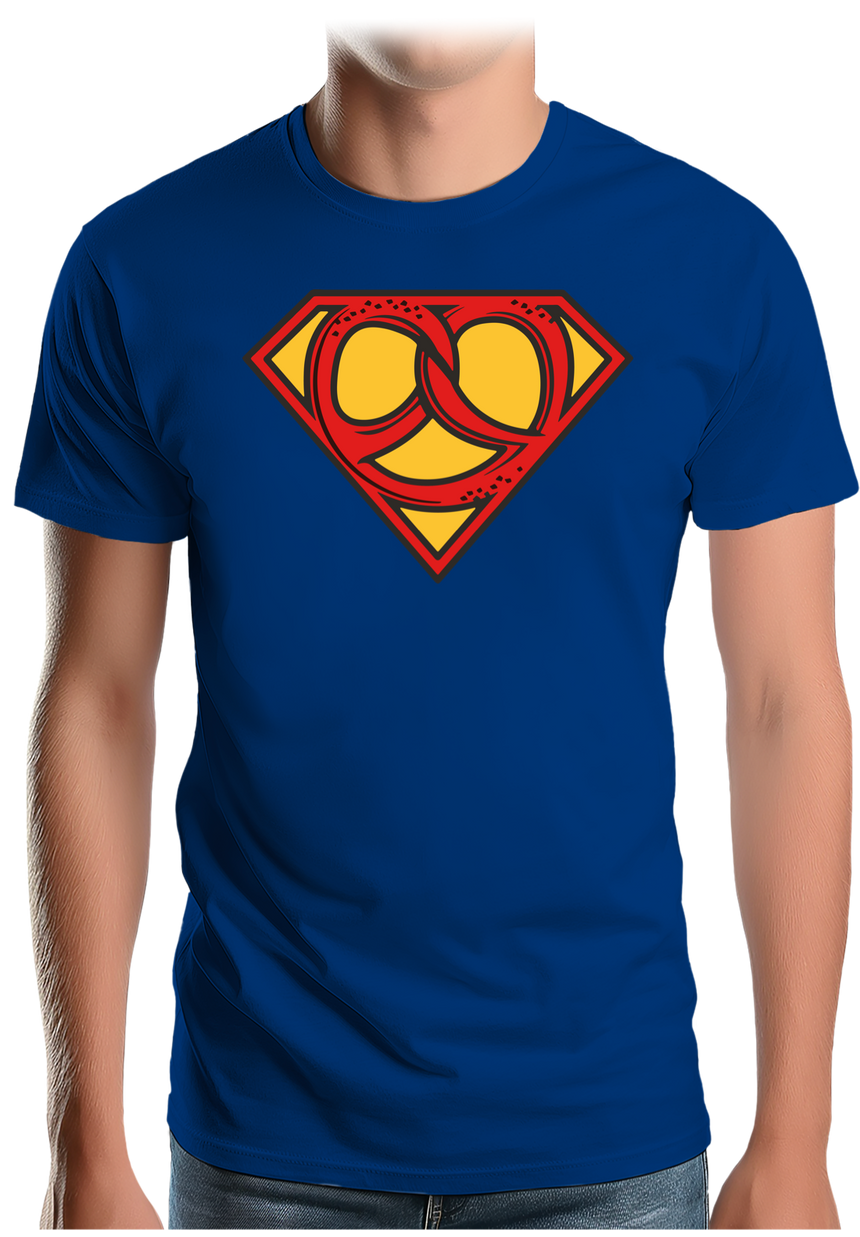 T-Shirt Homme Super héros Alsacien