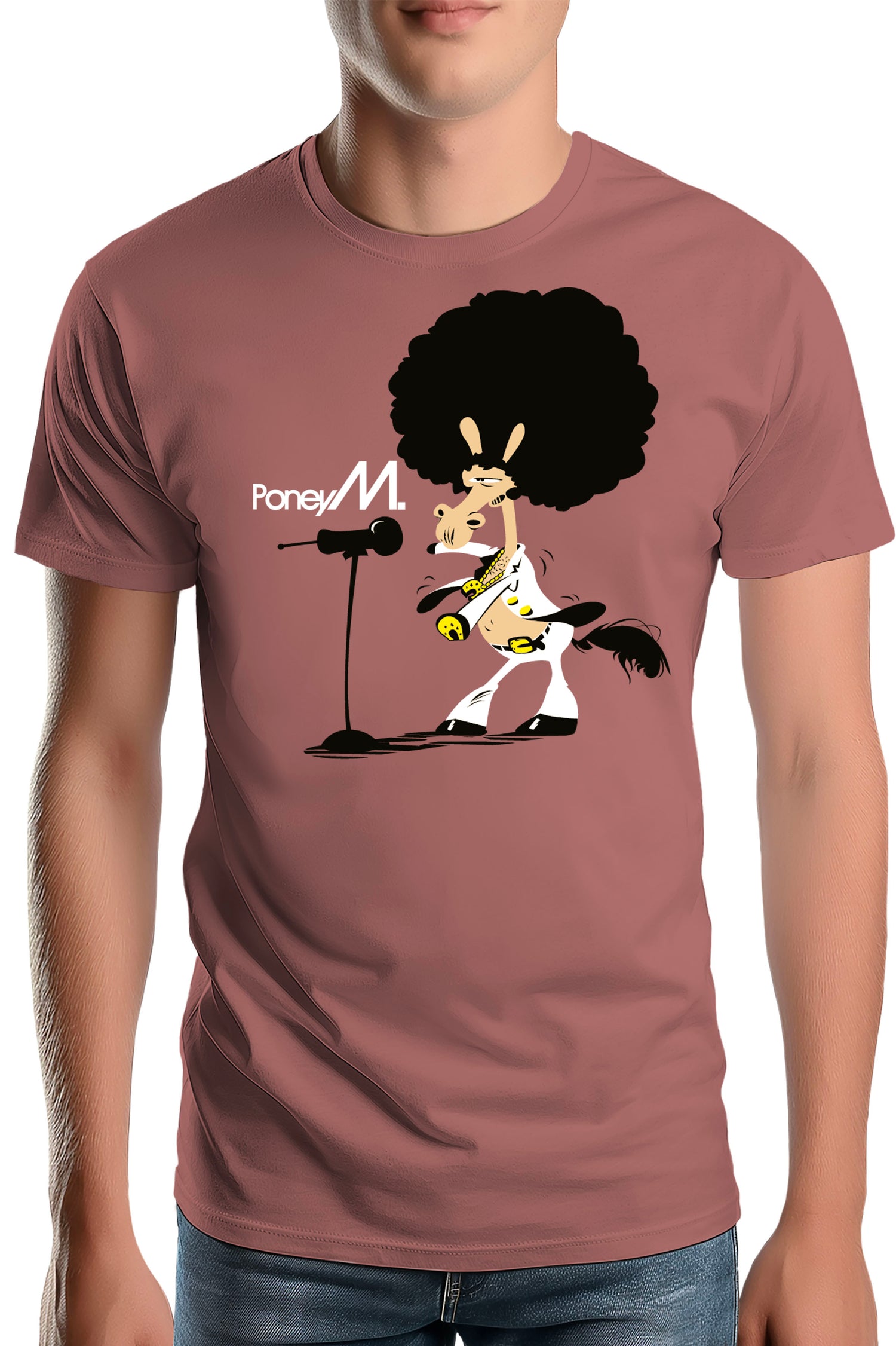 T-Shirt Homme Poney M