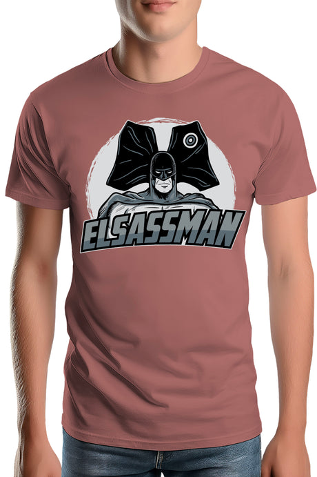 T-Shirt Homme L'Alsacien qui a des super pouvoirs
