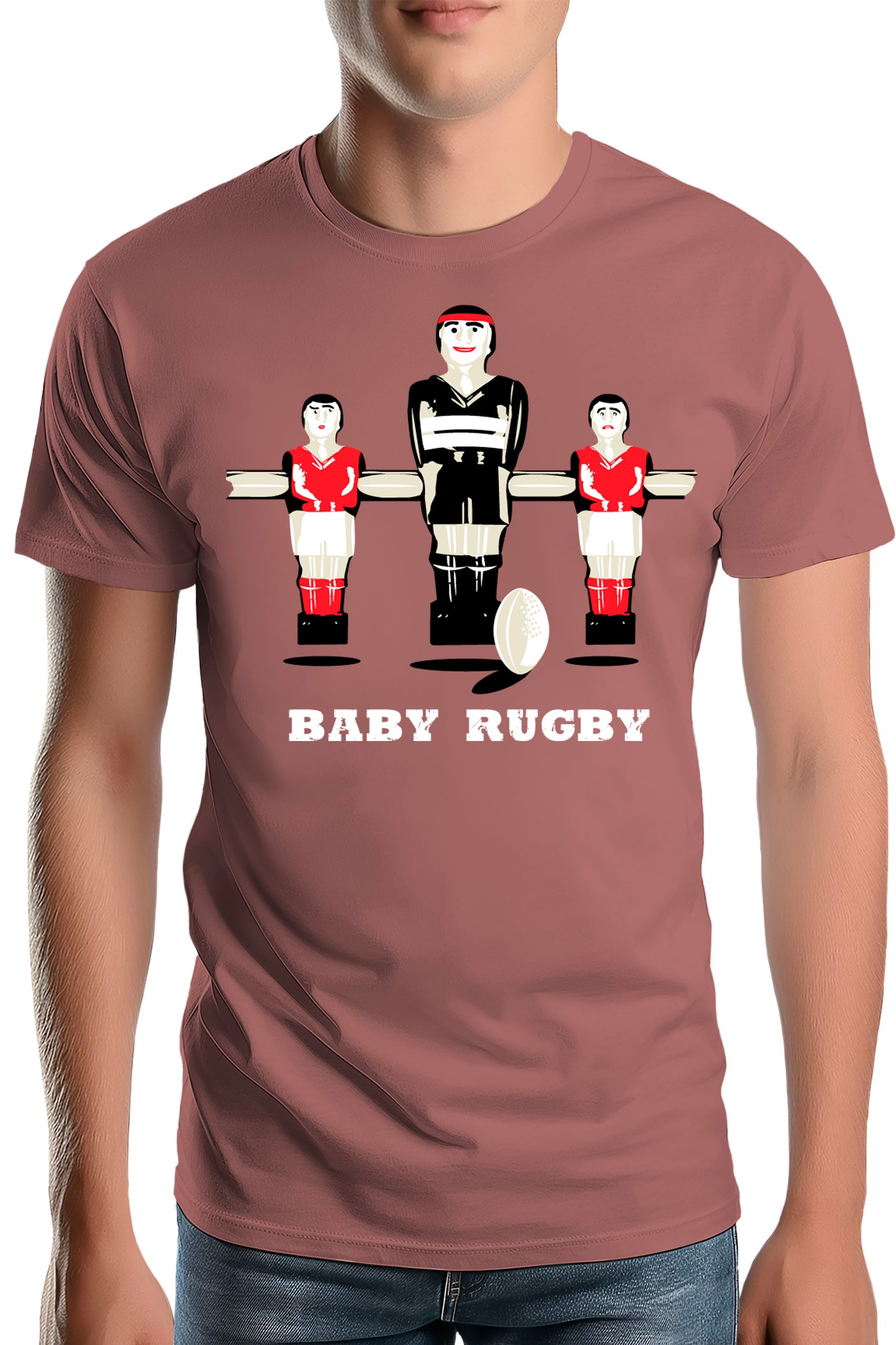 T-Shirt Homme Rugby baby