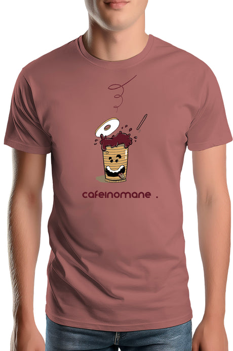 T-Shirt Homme Cafeinomane