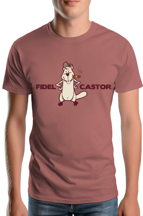 Tee-Shirt Homme Fidel Castor