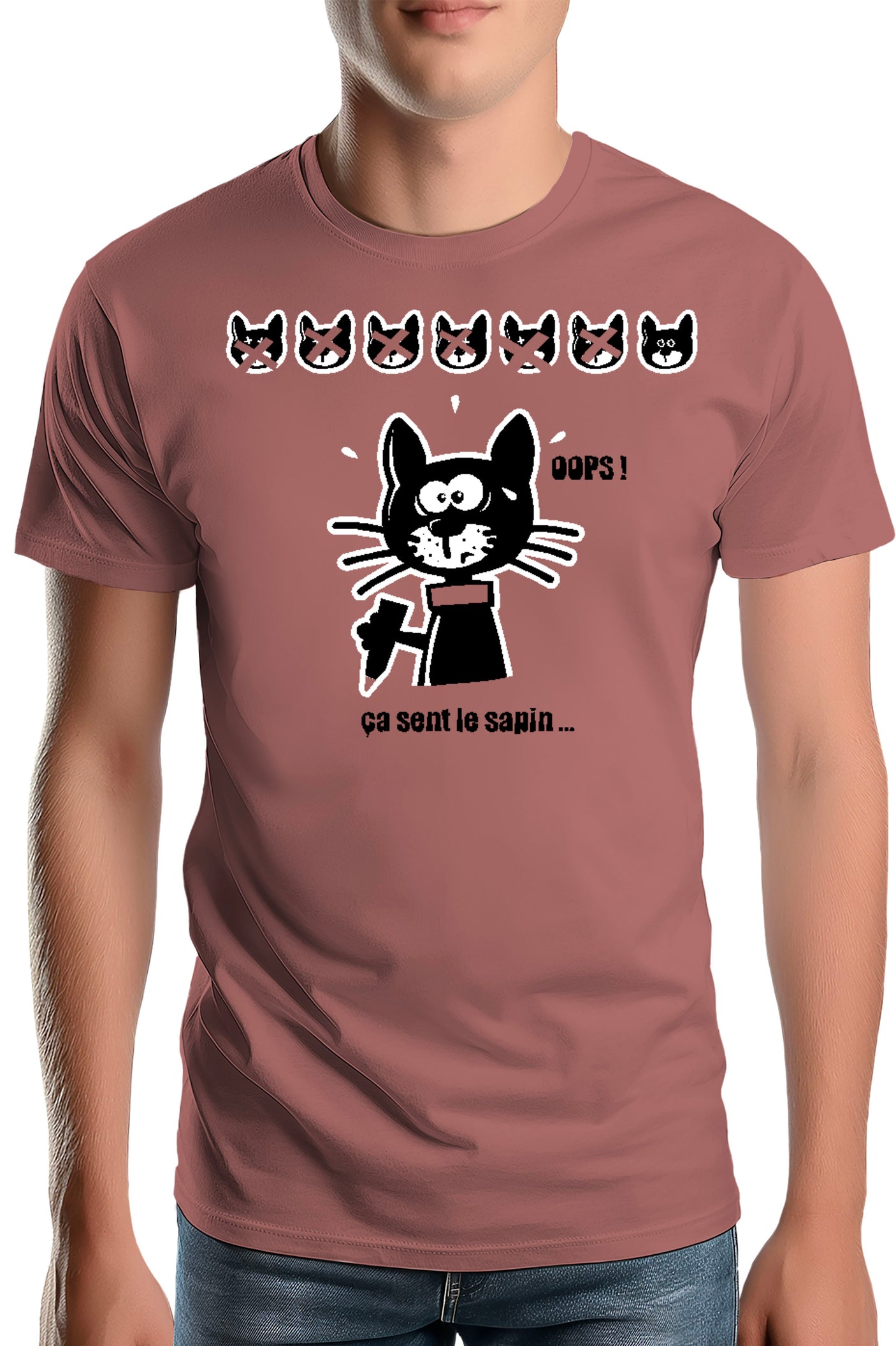 T-Shirt Homme Vie De Chat