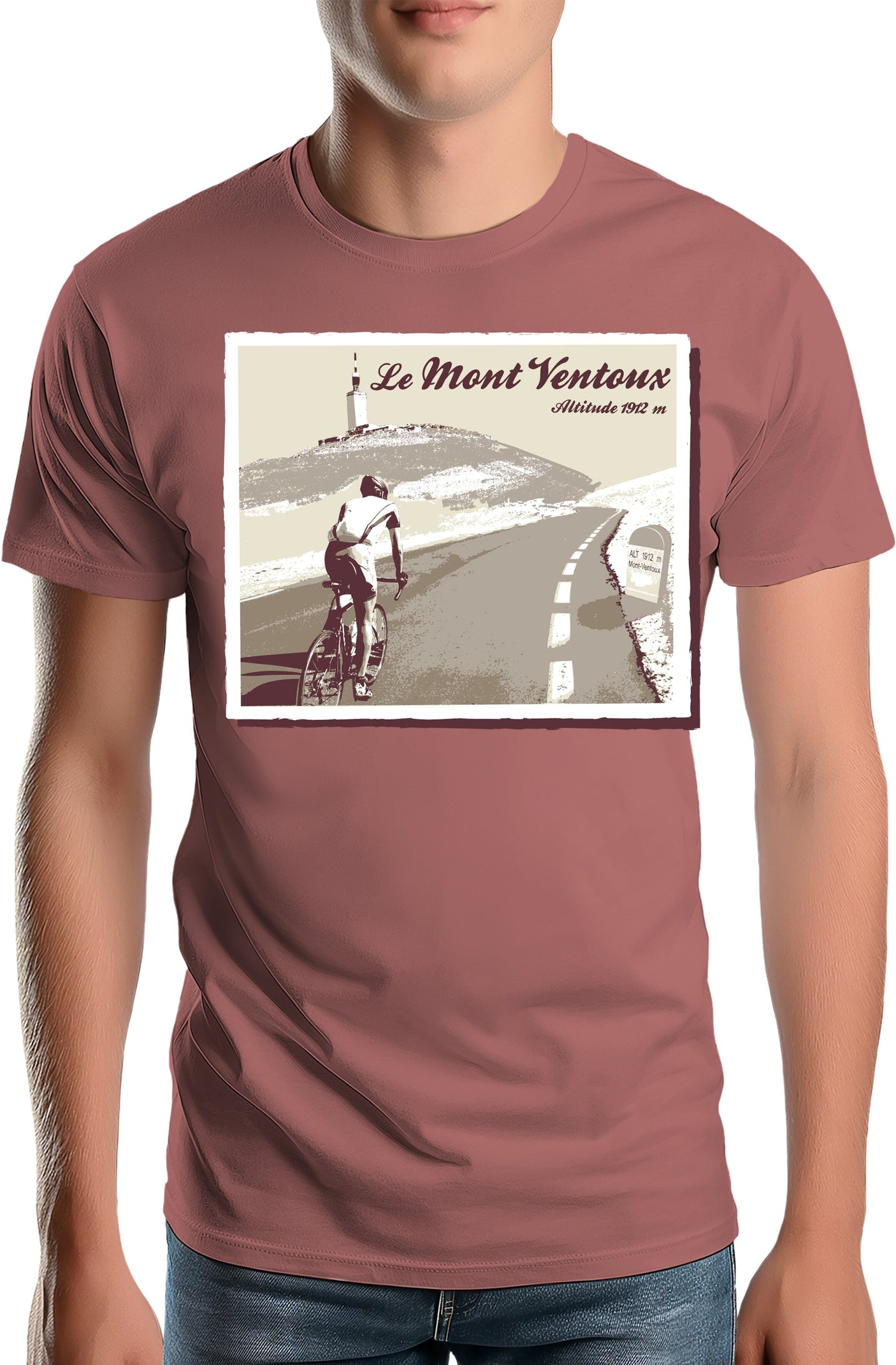 T-Shirt Homme Le Mont Ventoux