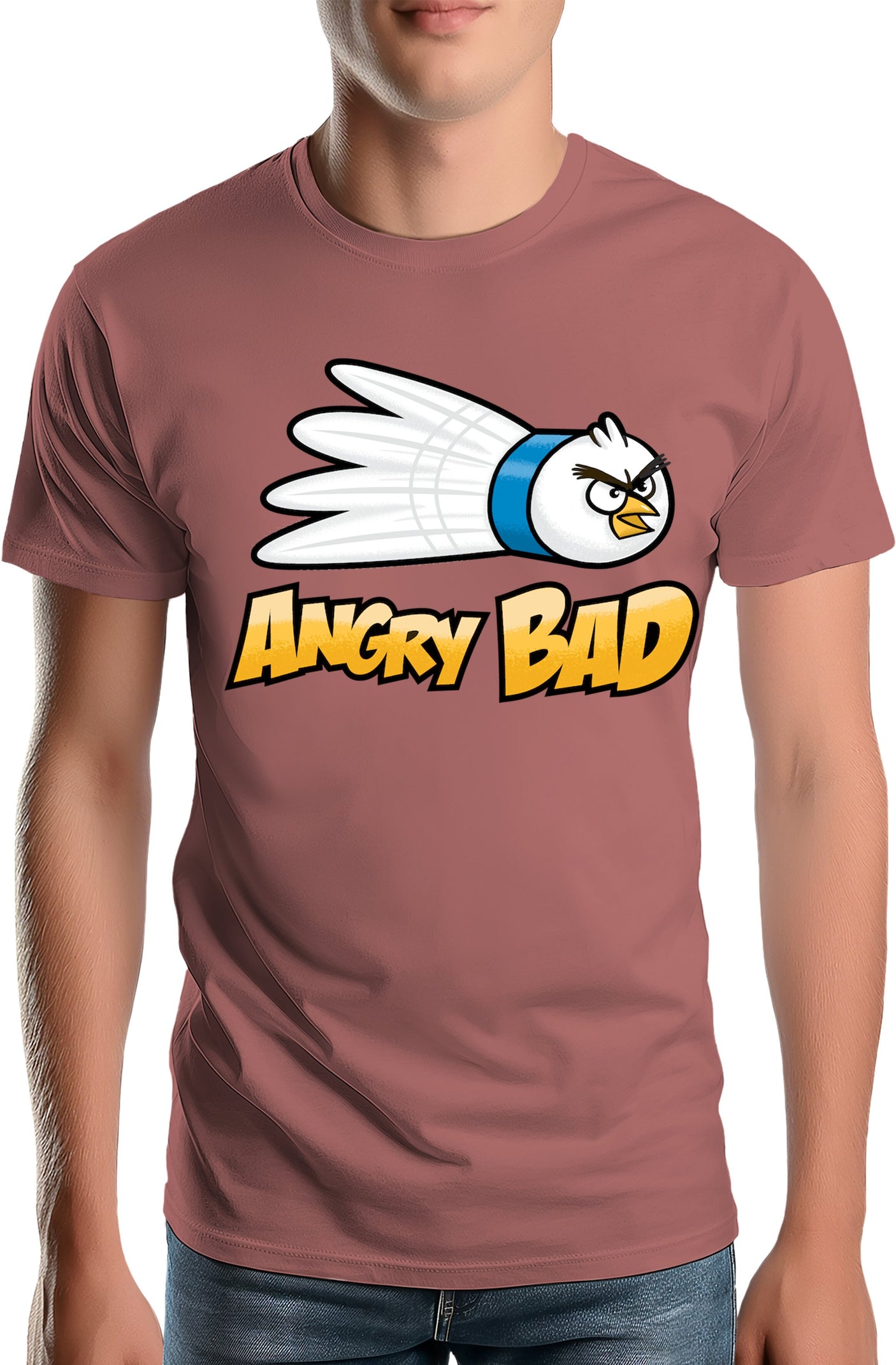 T-Shirt Homme Angry Bad, tout détruire