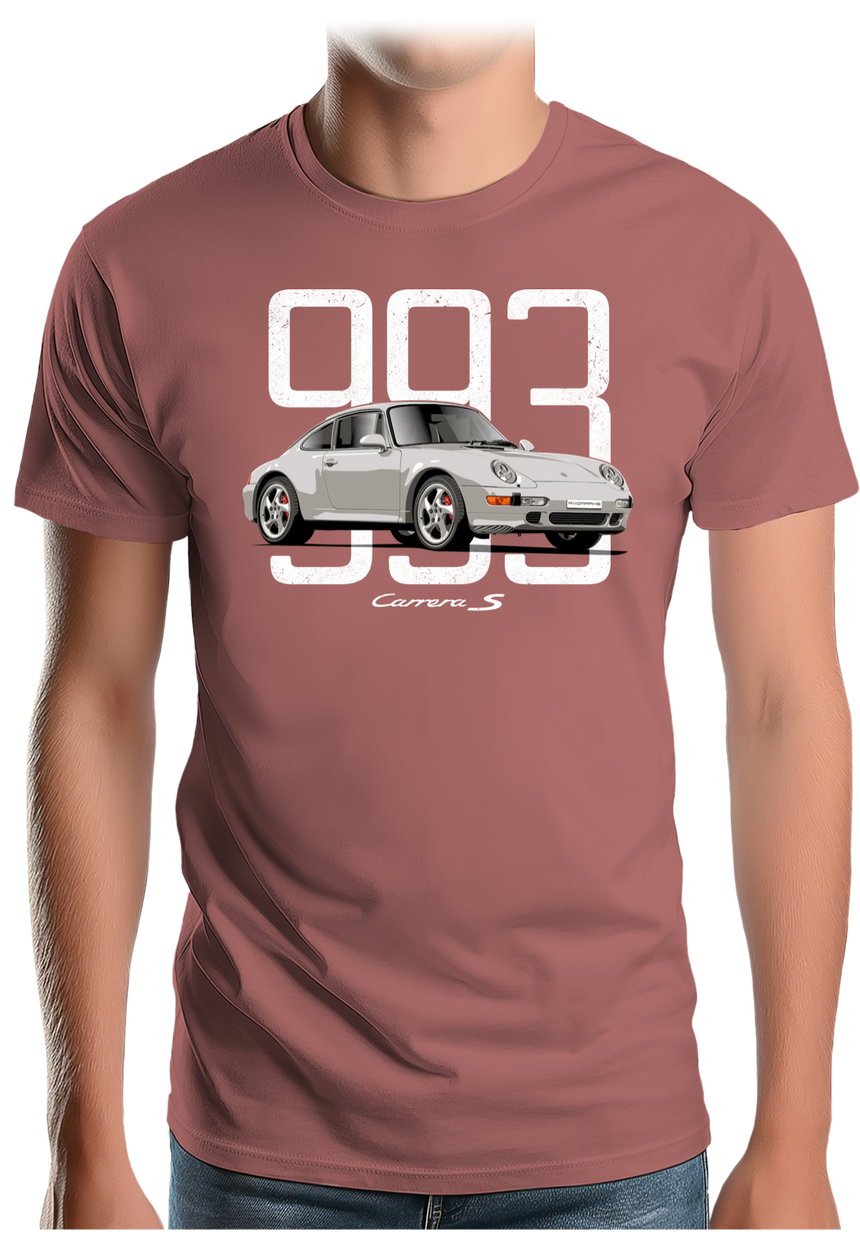 T-Shirt Homme Voiture 993, une histoire d'amour