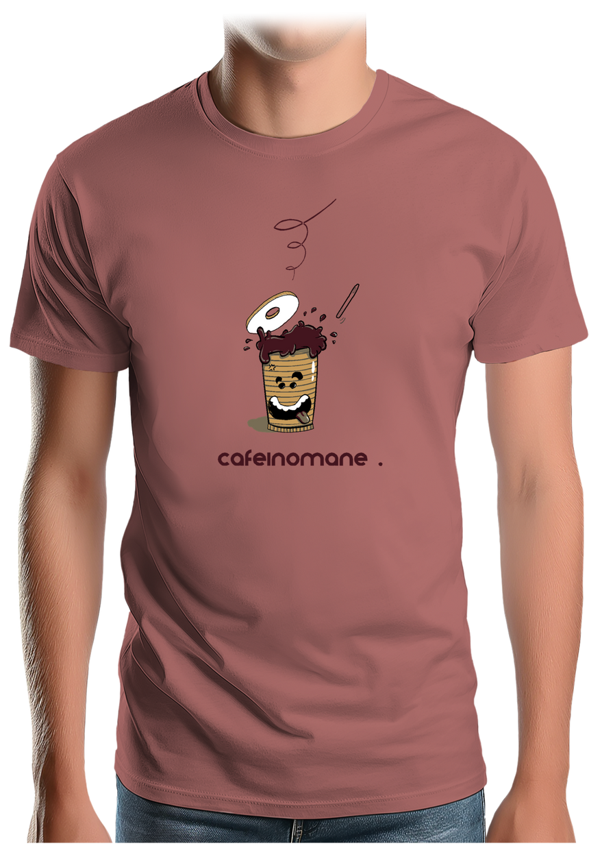 T-Shirt Homme Cafeinomane