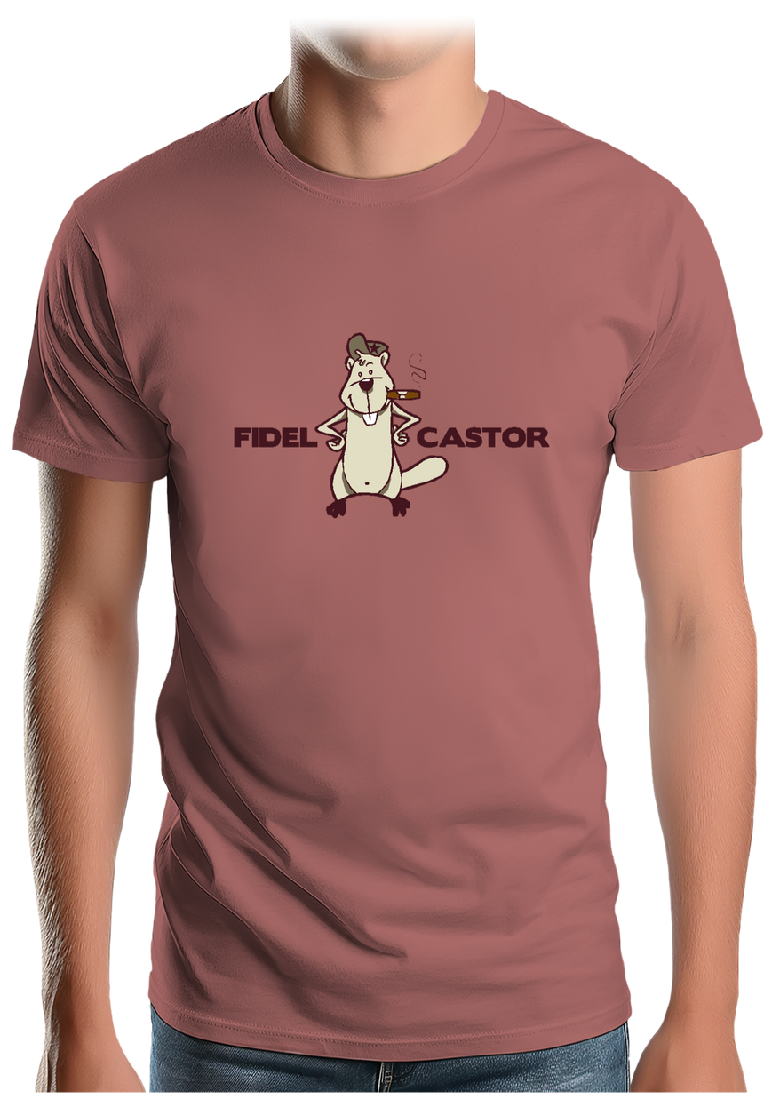 T-Shirt Homme Fidel Castor