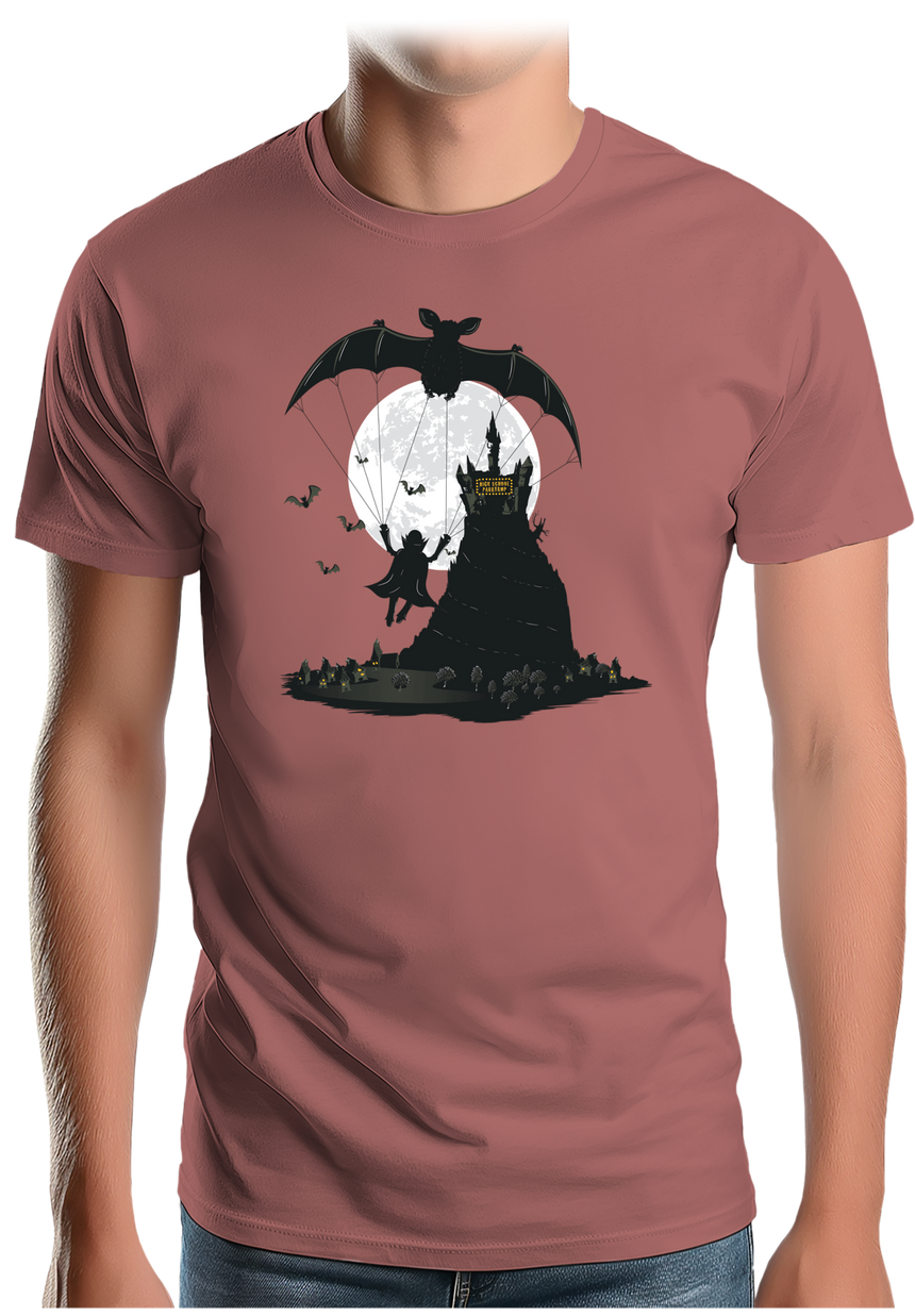 T-Shirt Homme Hight School Parapente vampire