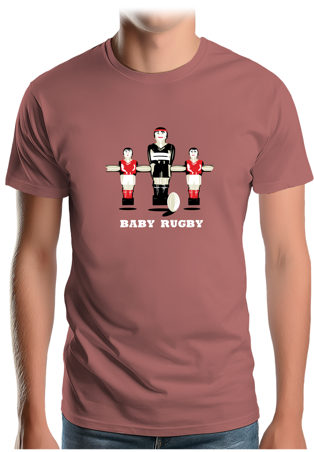 T-Shirt Homme Rugby baby