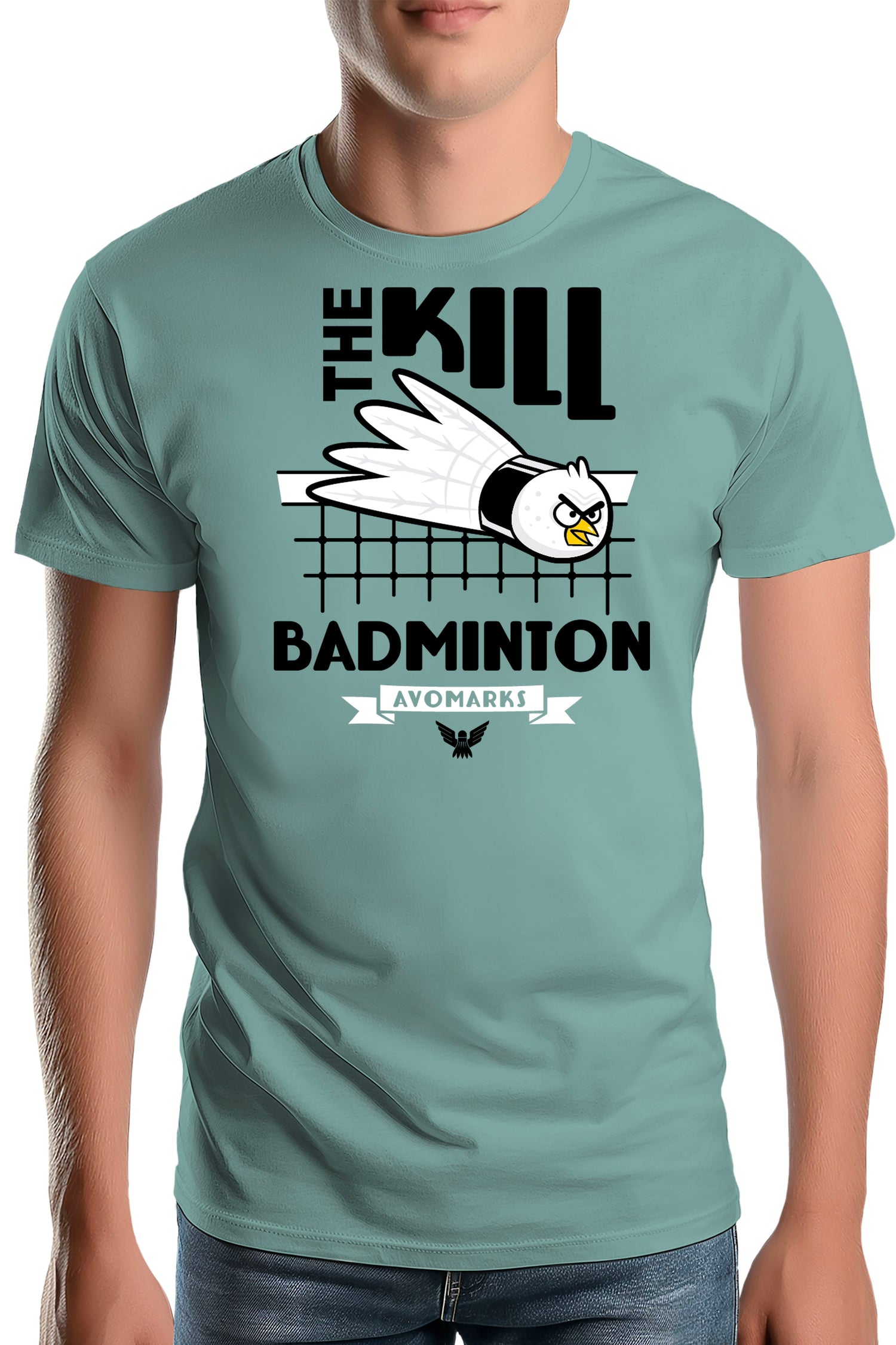 T-Shirt Homme Kill Badminton