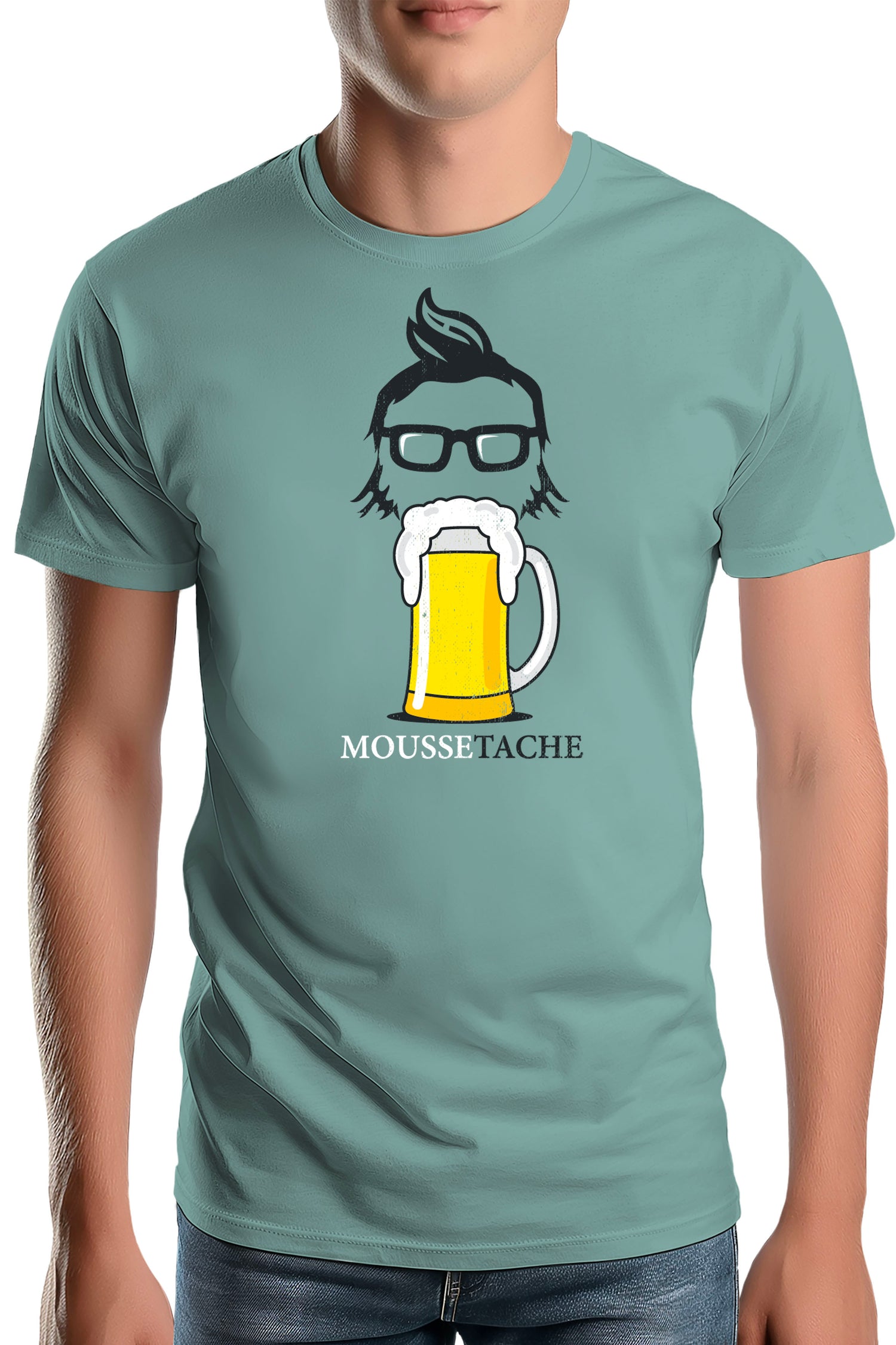 T-Shirt Homme La mousse tâche