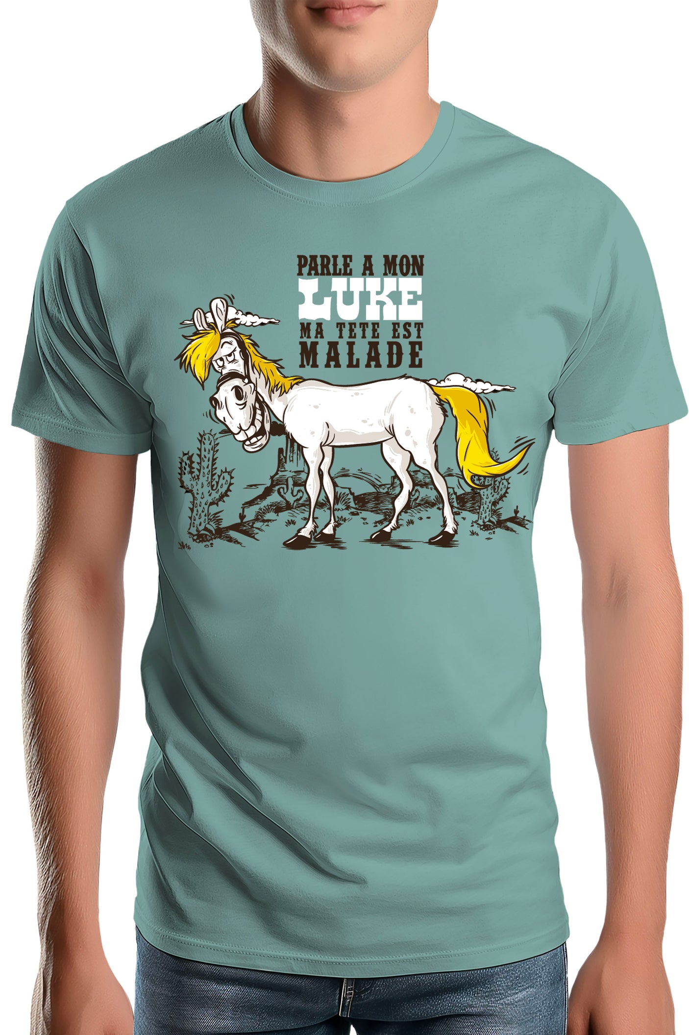 T-Shirt Homme Parle à mon Luke