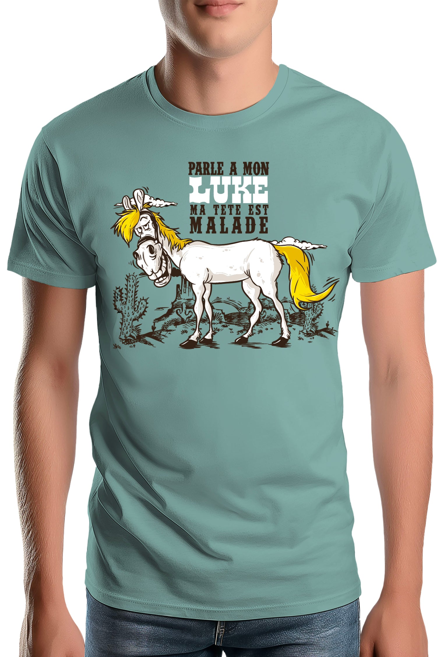 T-Shirt Homme Parle à mon Luke