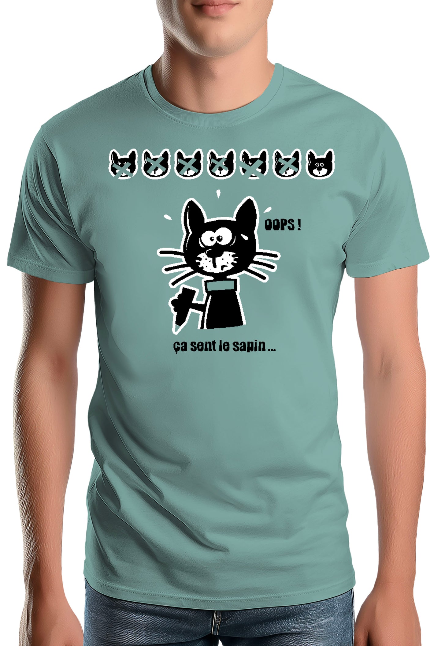 T-Shirt Homme Vie De Chat