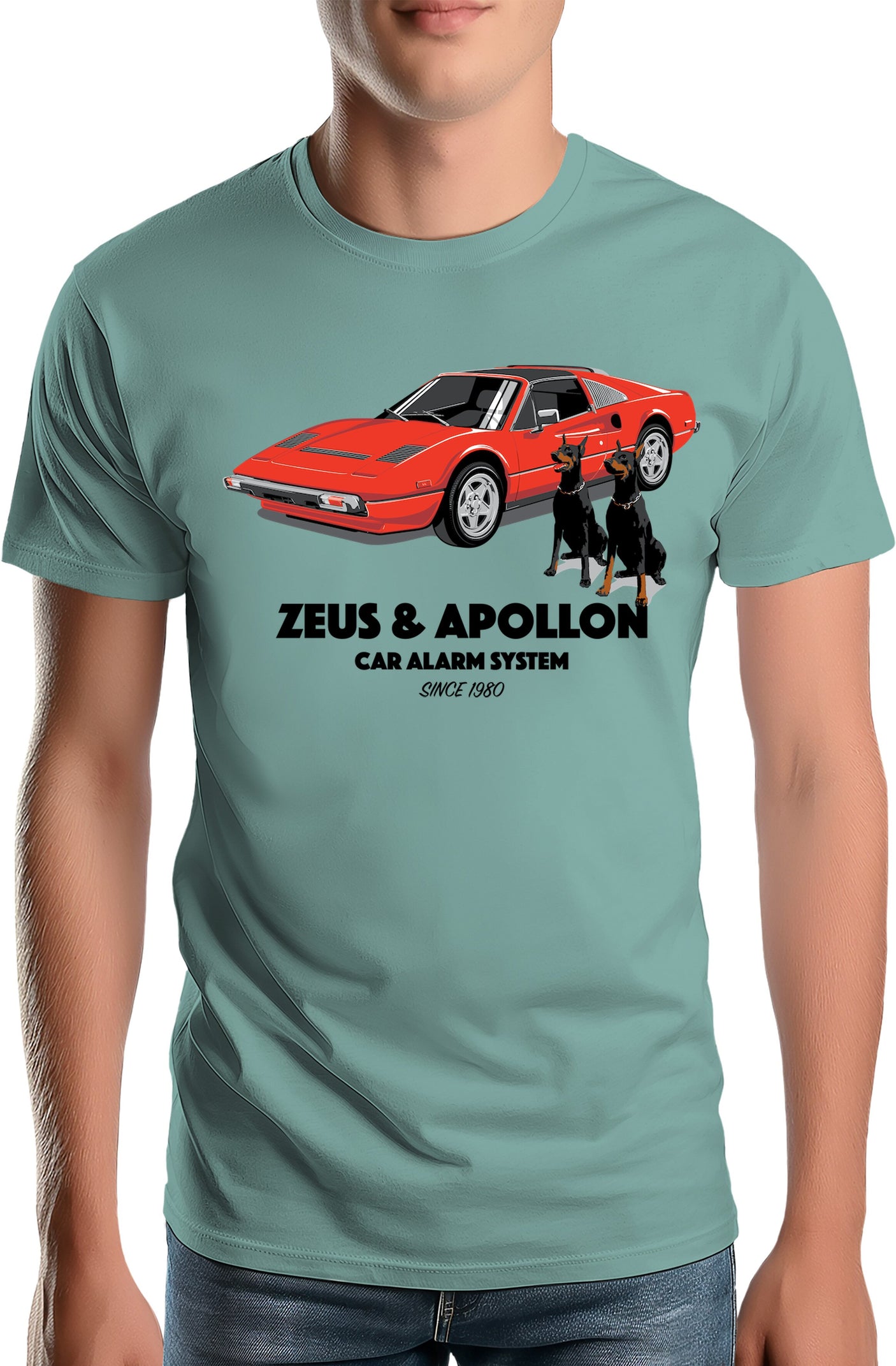 T-Shirt Homme Zeus et Apollon Alarm depuis 1980