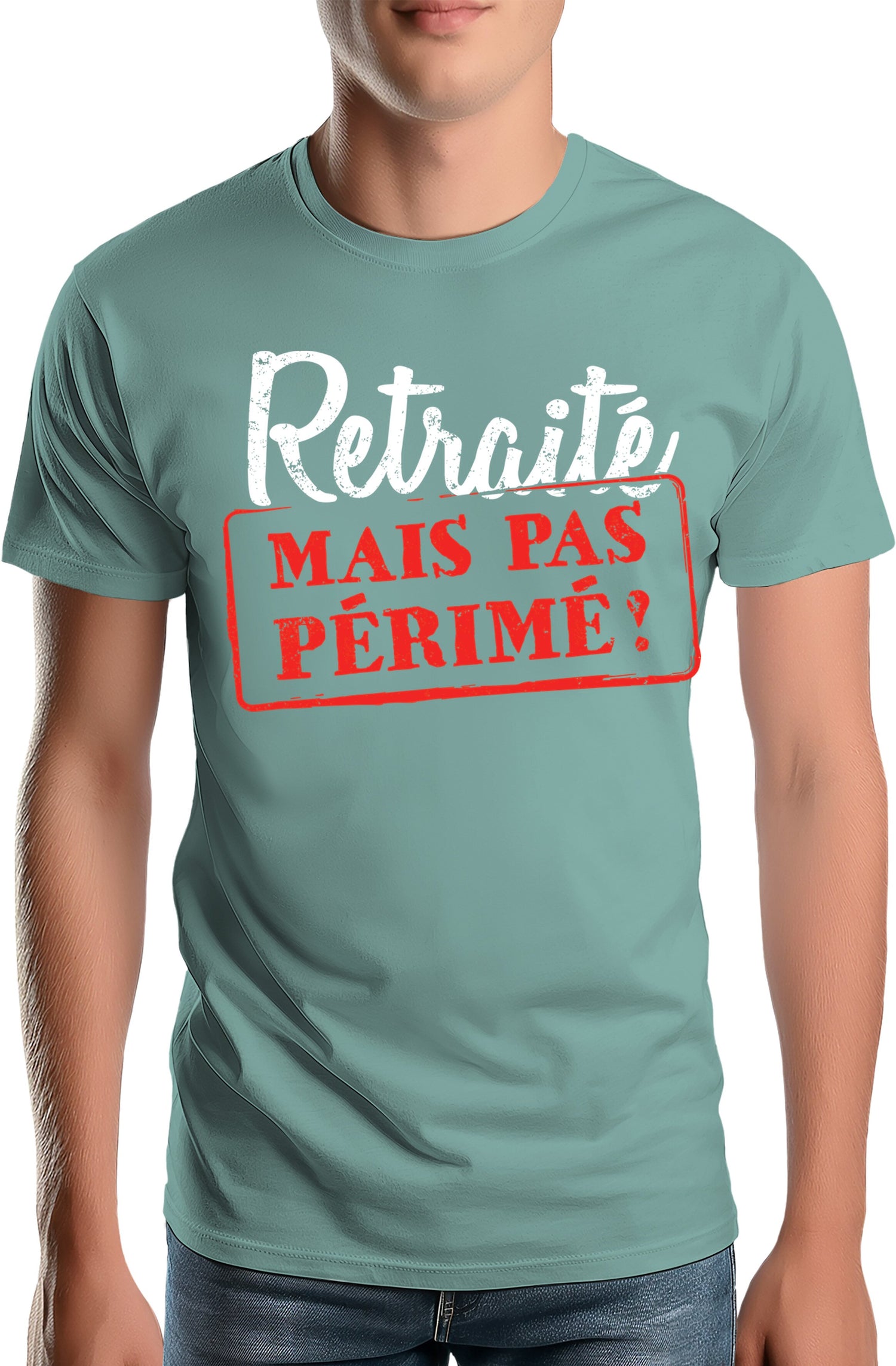 T-Shirt Homme Retraité mais pas périmé