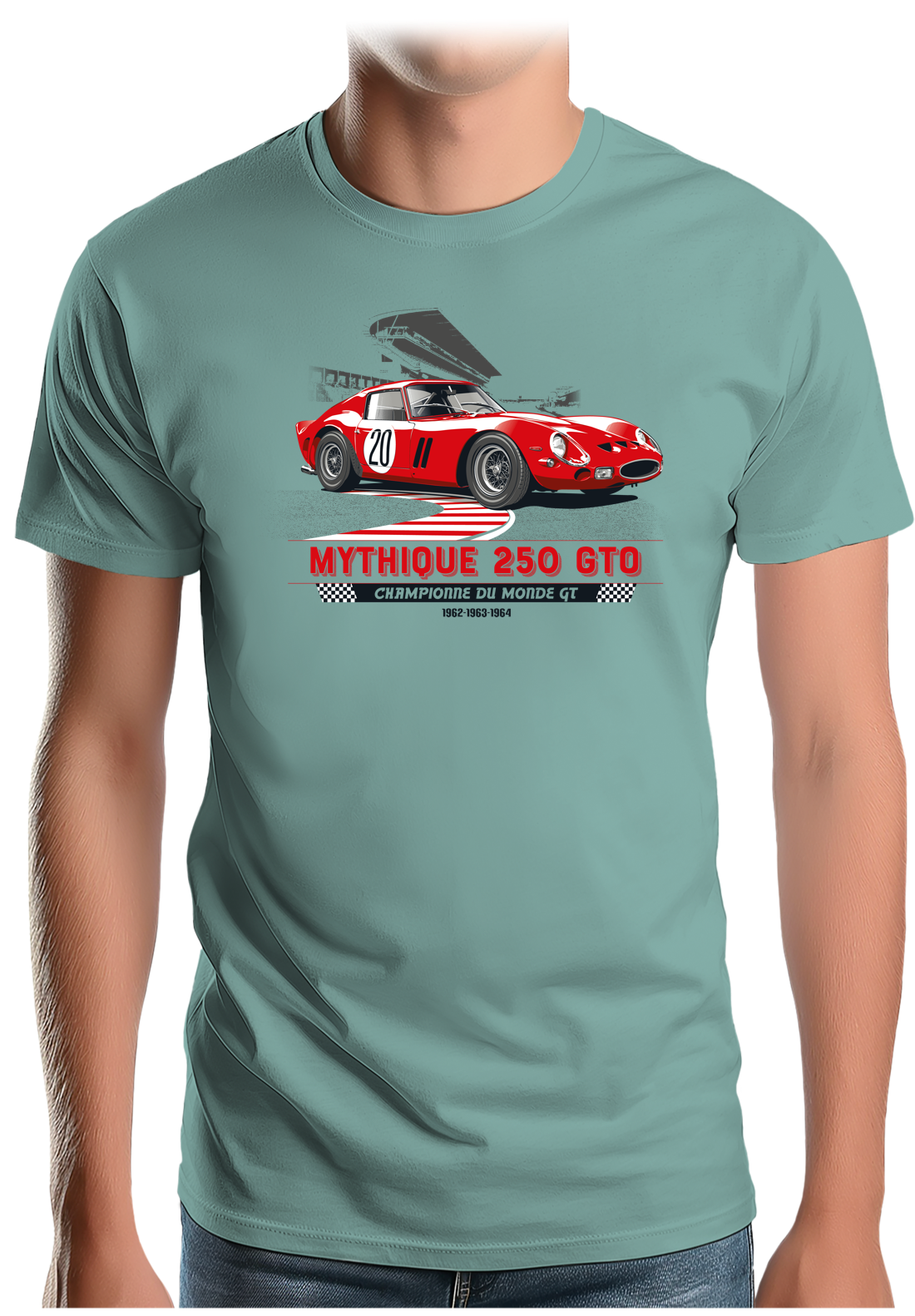 T-Shirt Homme Mythique 250 GTO la championne