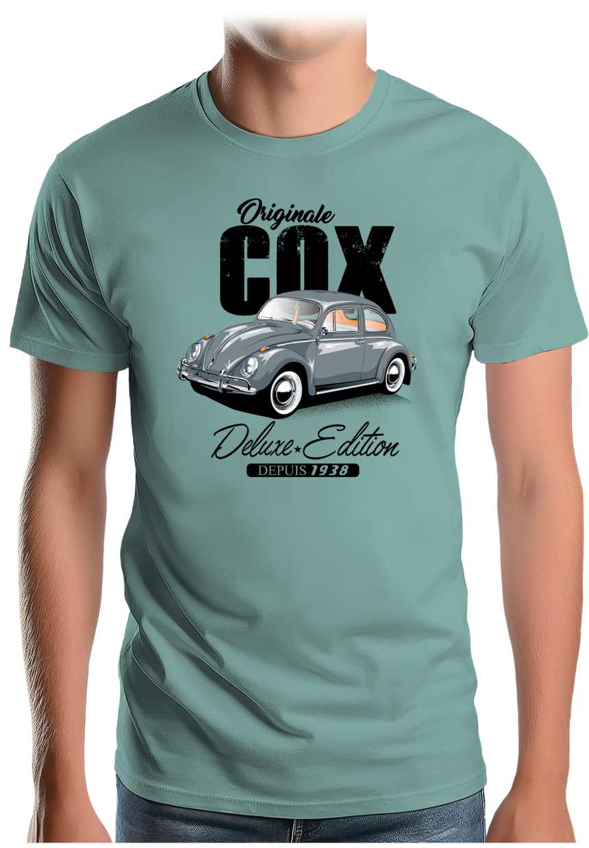 T-Shirt Homme Voiture Coccinelle deluxe édition