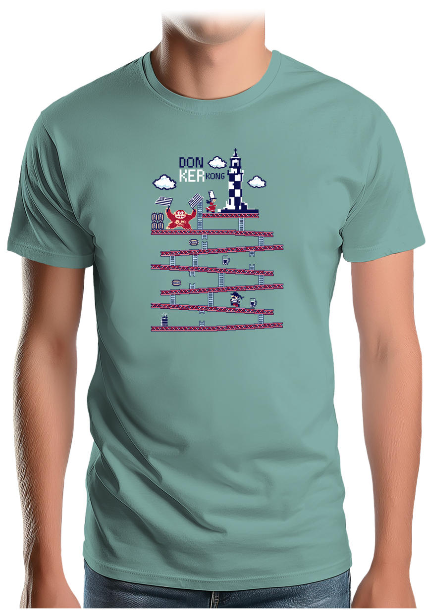 T-Shirt Homme Jeux Donker Kong Breton