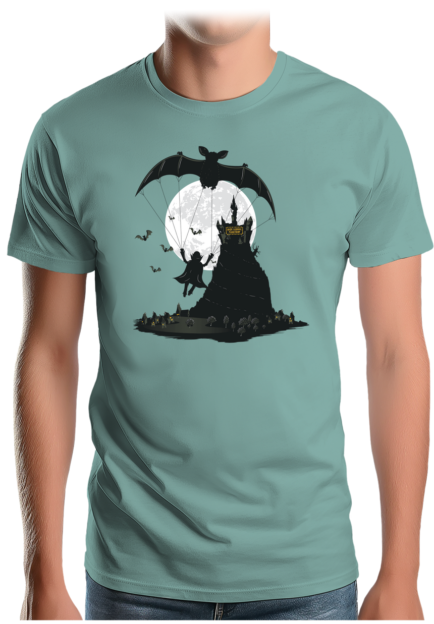 T-Shirt Homme Hight School Parapente vampire