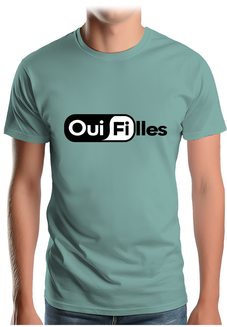 T-Shirt Homme Oui filles