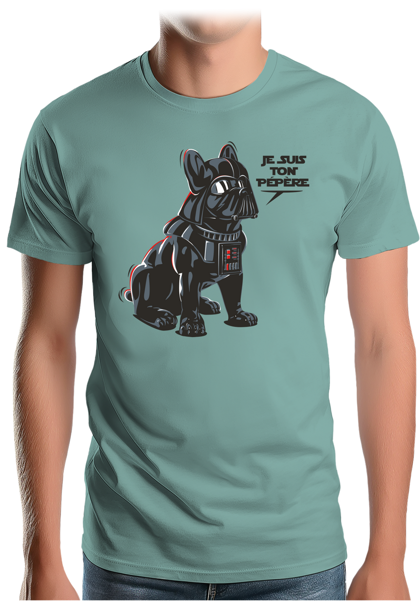 T-Shirt Homme Chien Je suis ton Pépère