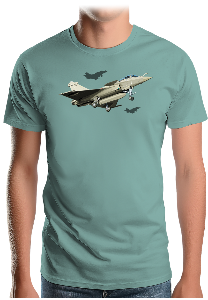 T-Shirt Homme L'avion de chasse français