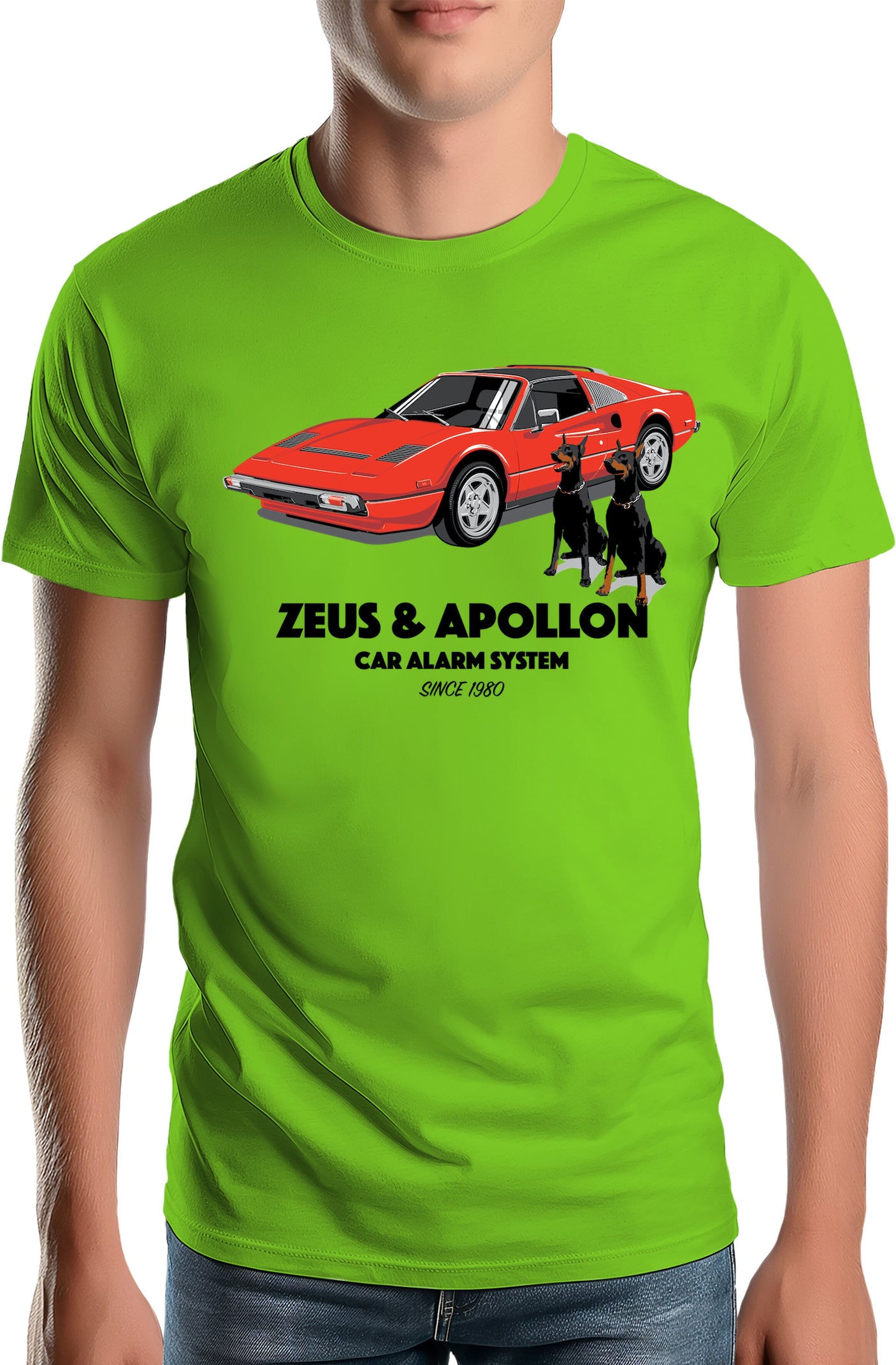 T-Shirt Homme Zeus et Apollon Alarm depuis 1980