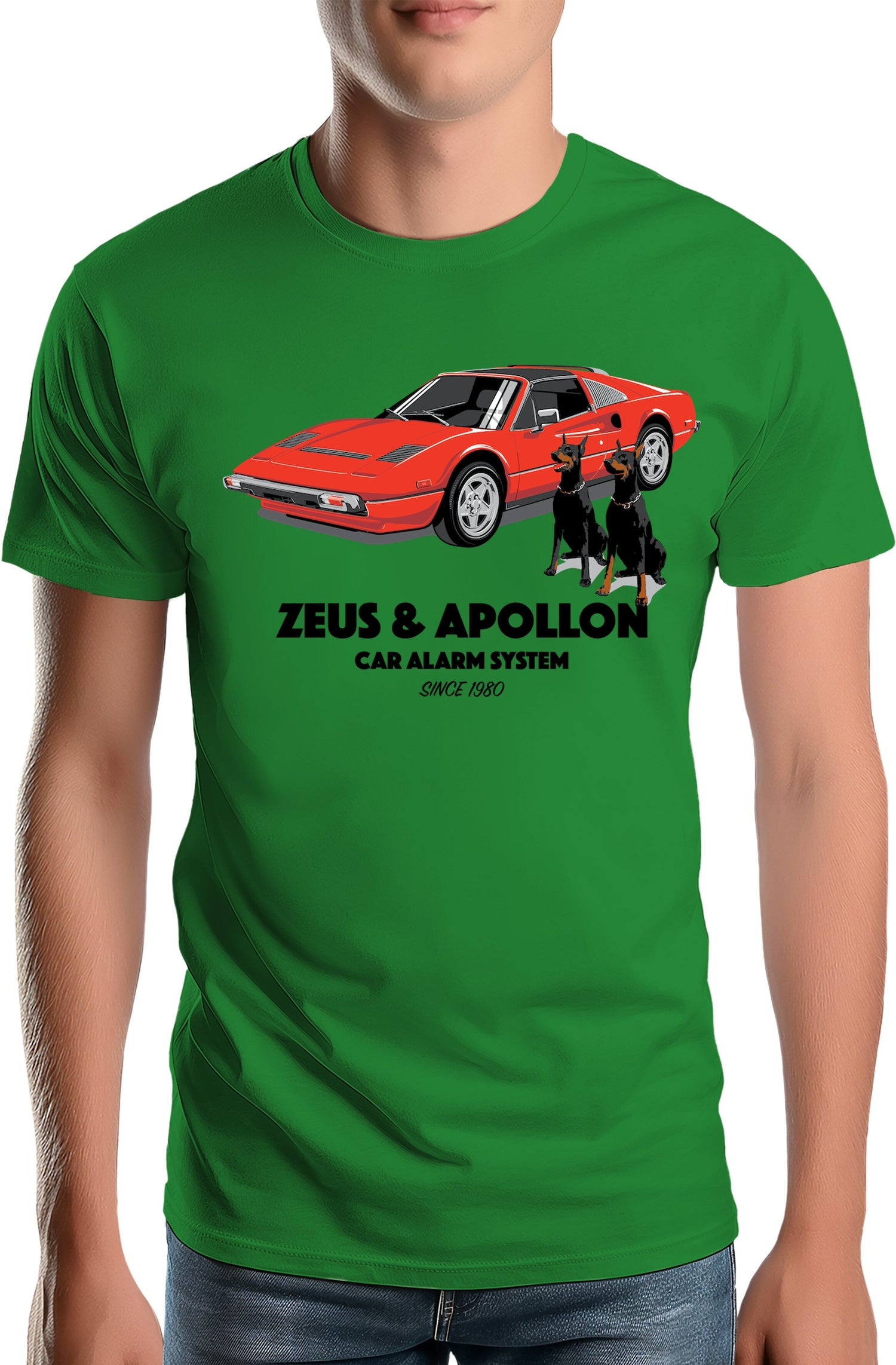 T-Shirt Homme Zeus et Apollon Alarm depuis 1980