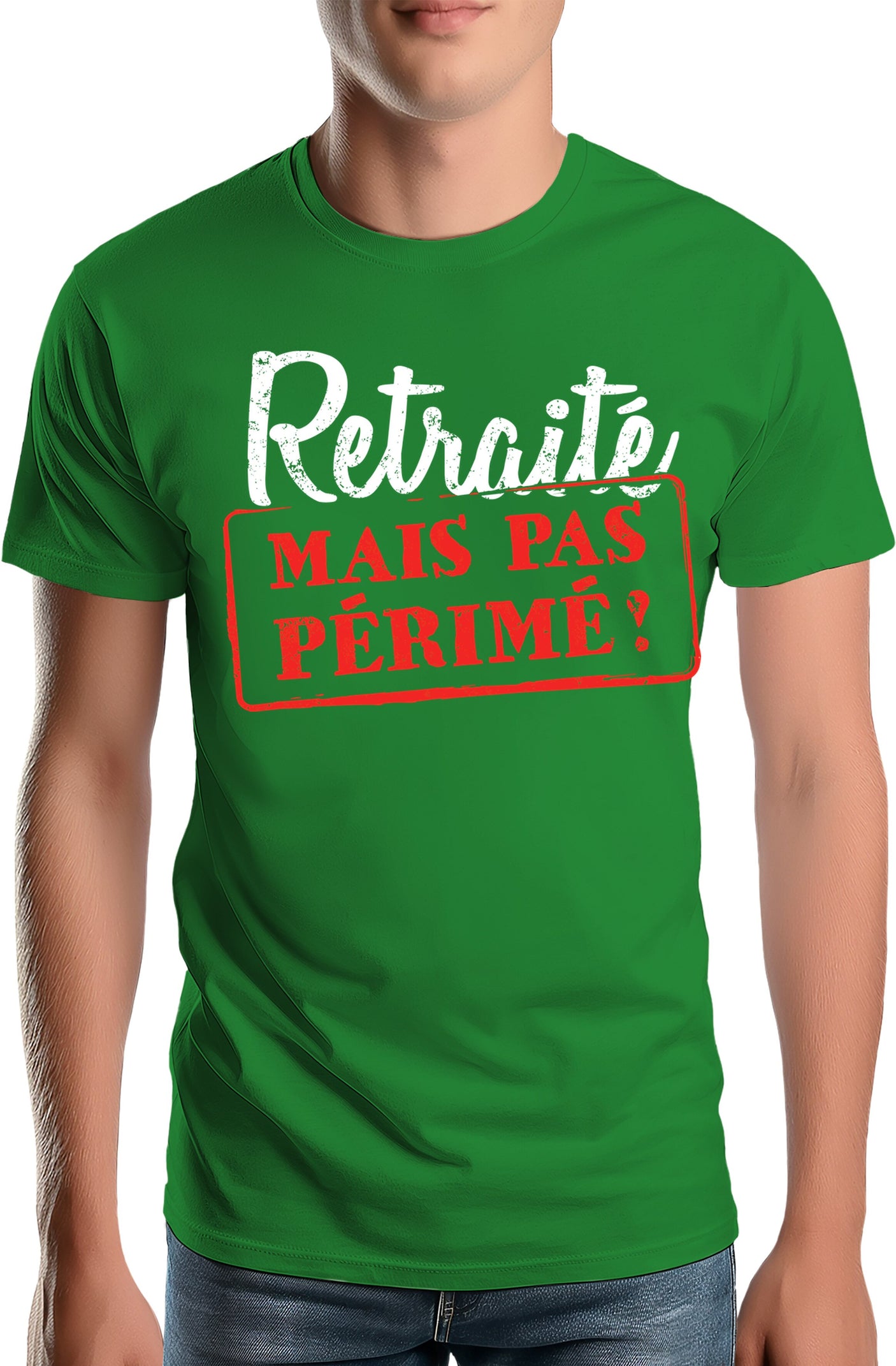T-Shirt Homme Retraité mais pas périmé