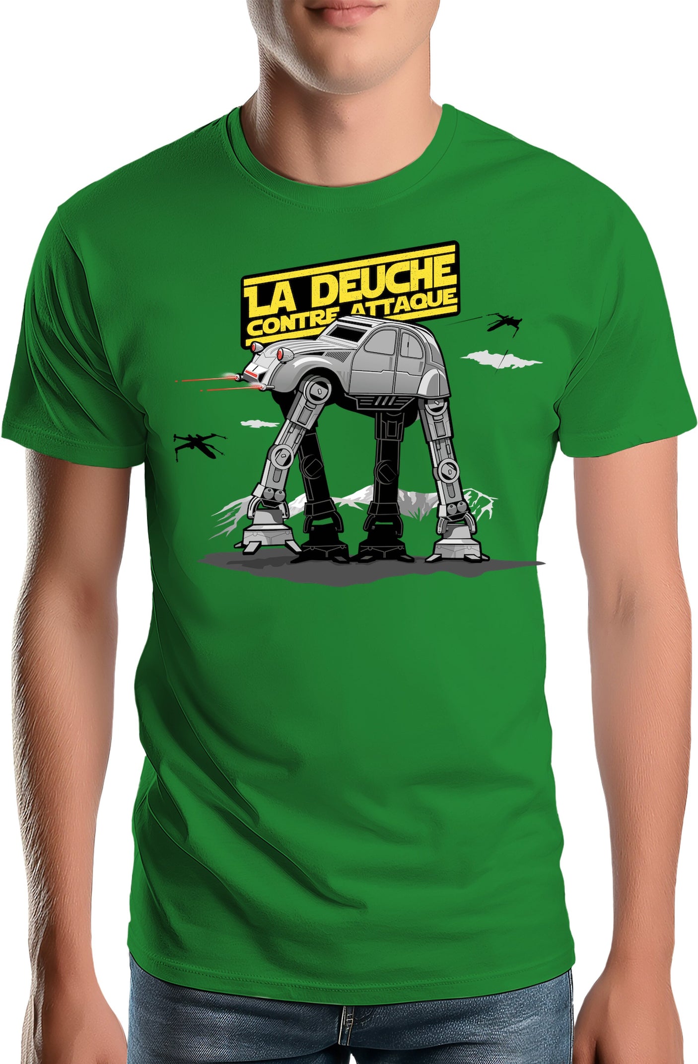 T-Shirt Homme La deuch contre attaque