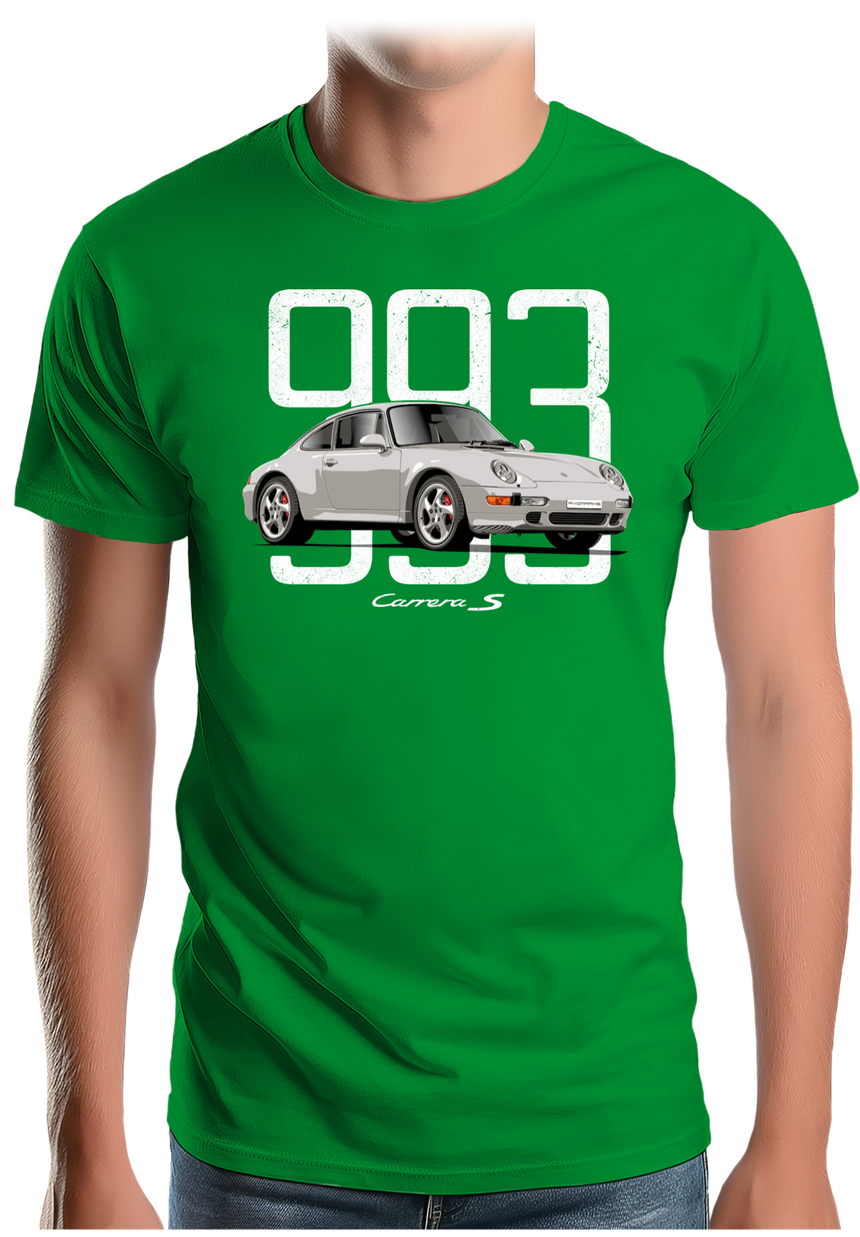 T-Shirt Homme Voiture 993, une histoire d'amour