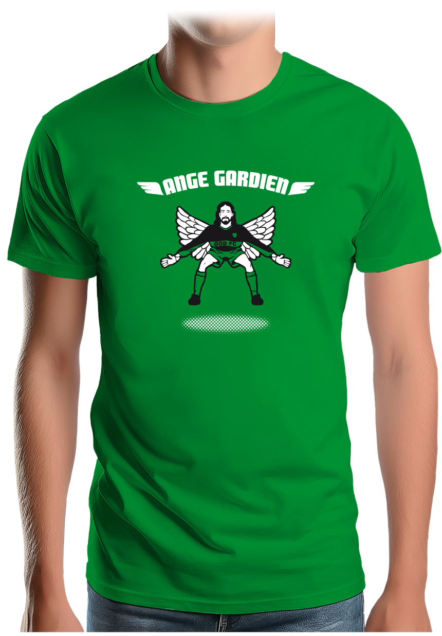 T-Shirt Homme Foot Ange Gardien