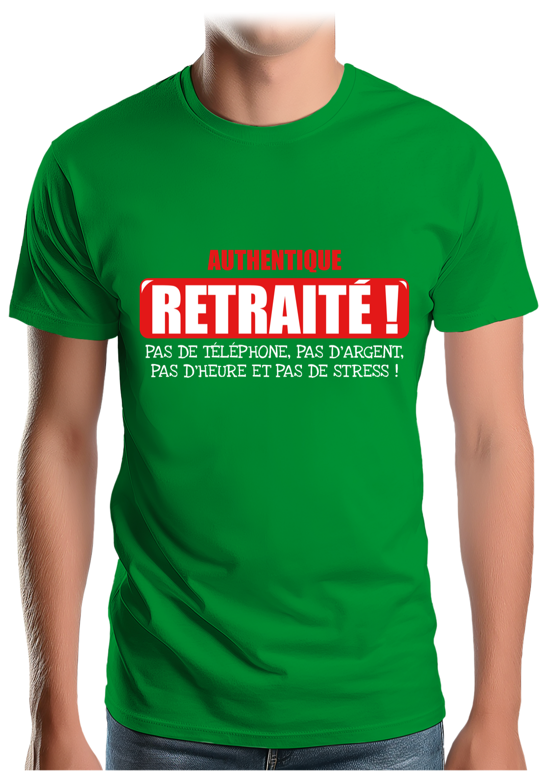 T-Shirt Homme La vérité sur les retraités