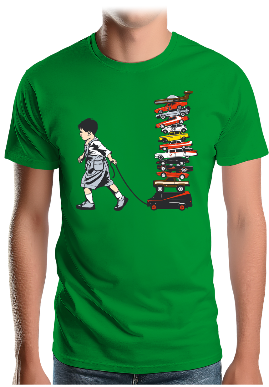 T-Shirt Homme La Collection de voitures via les séries télé