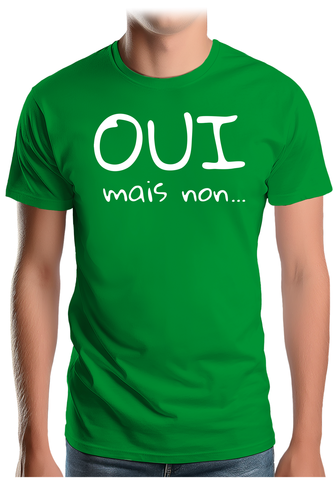 T-Shirt Homme Oui mais non...