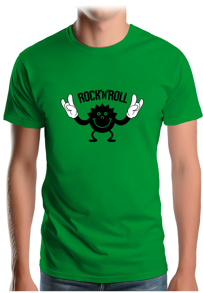 T-Shirt Homme Smile Rock'N'Roll