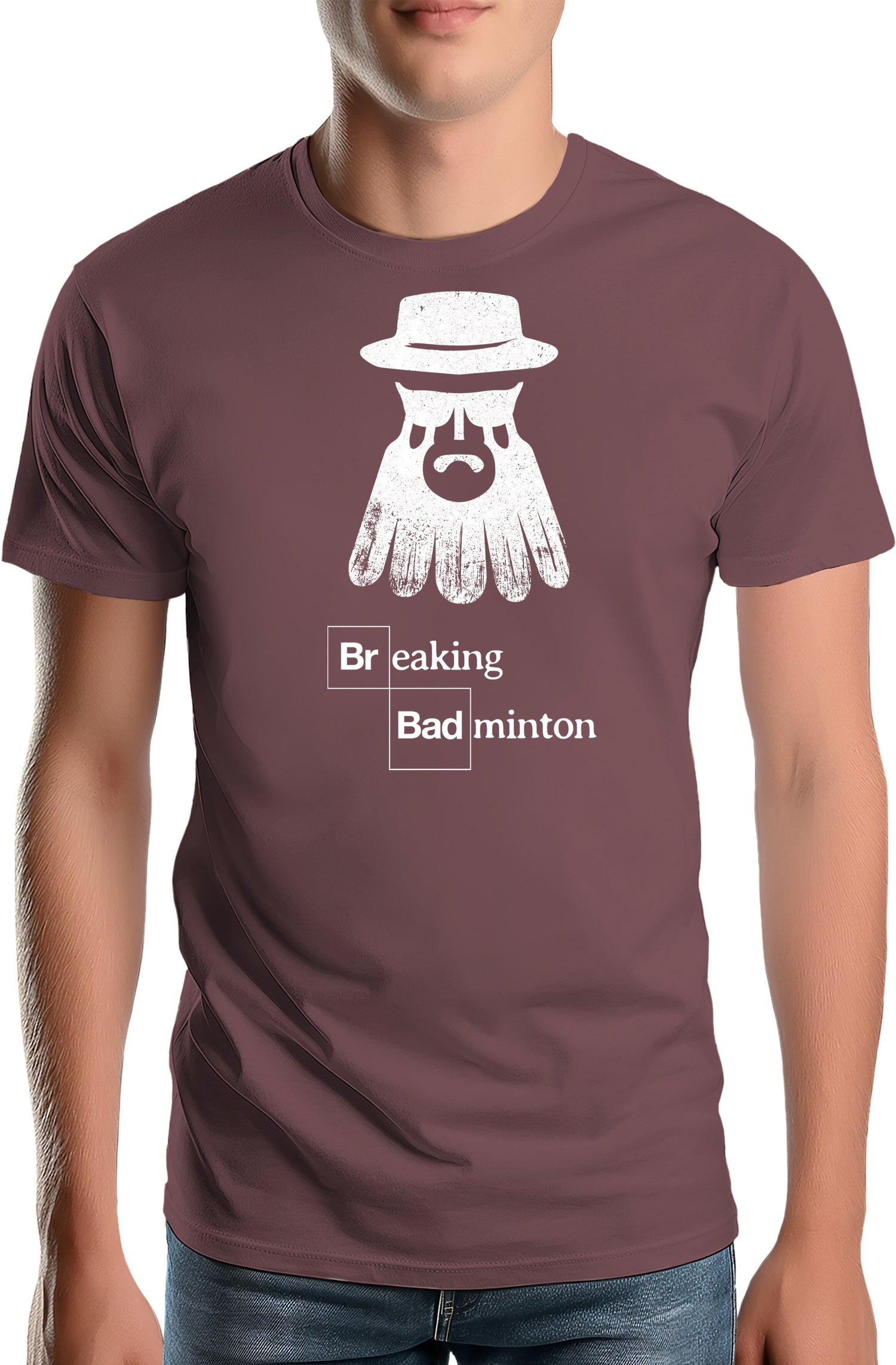 T-Shirt Homme Breaking Badminton