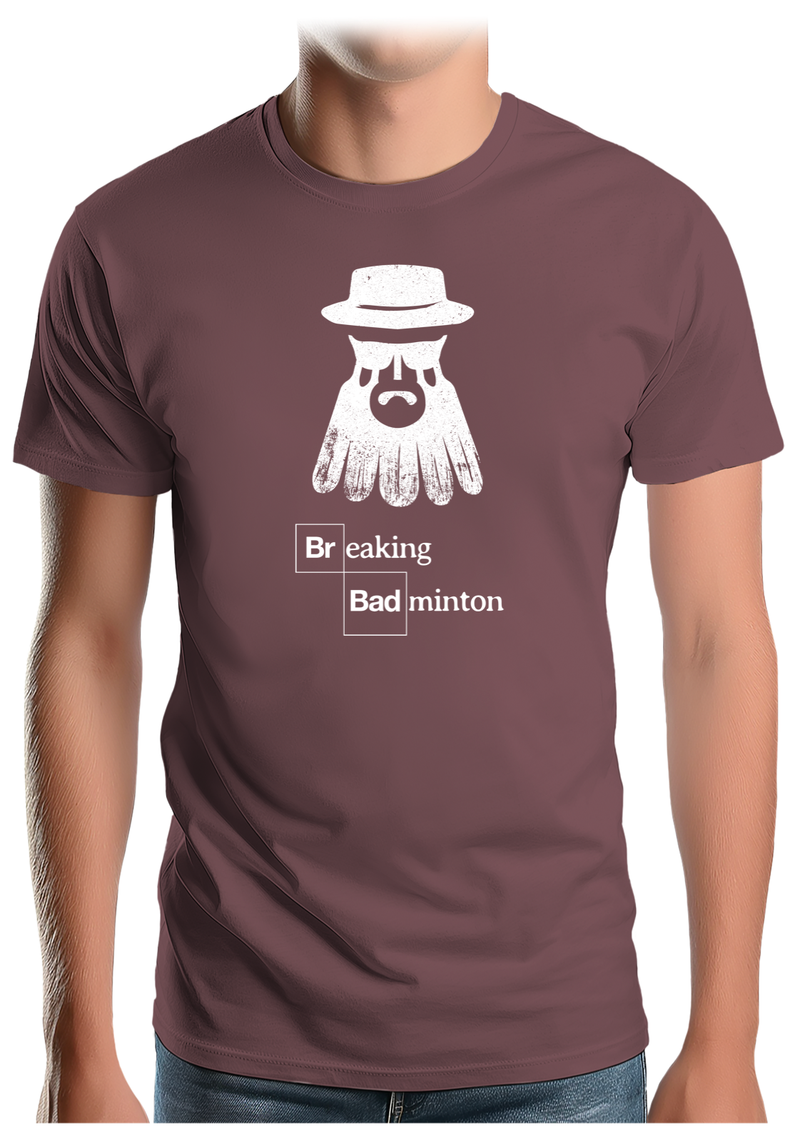 T-Shirt Homme Breaking Badminton